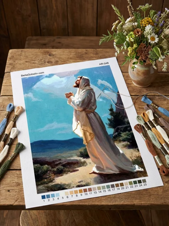 Jesus betet.