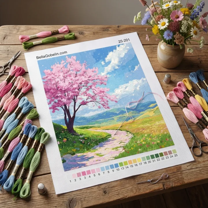 Frühlingslandschaft – 25-201
