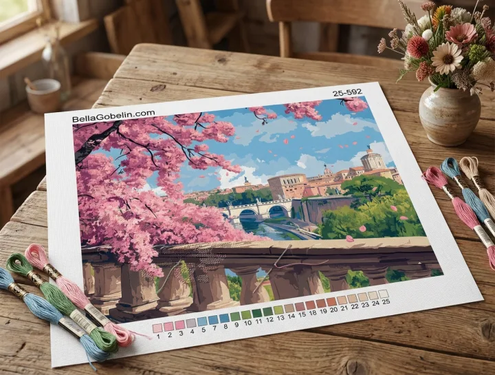 Rom, Frühling, Blütezeit