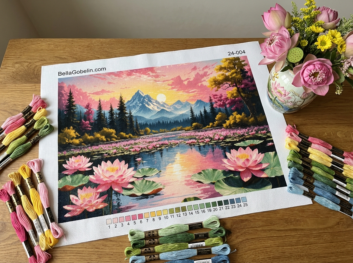 Seerosen im Gebirgssee