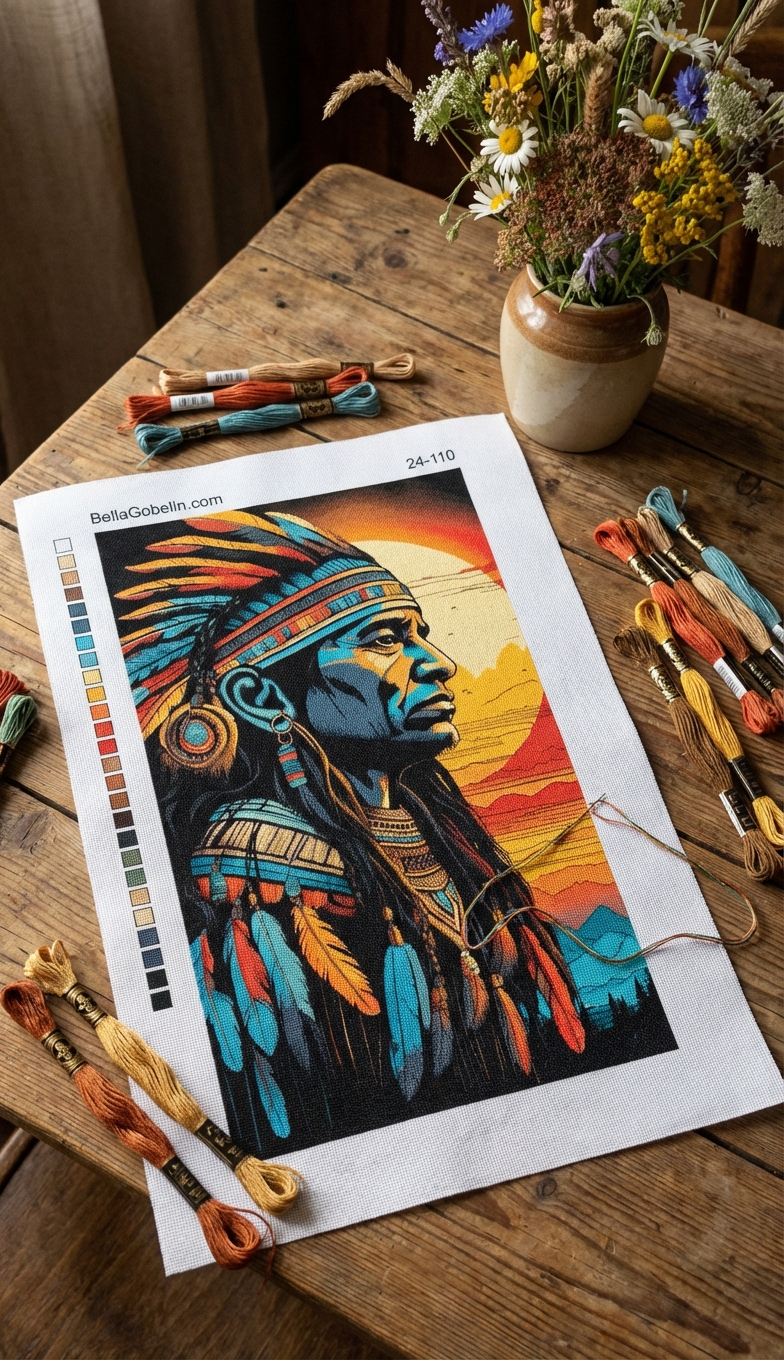 Indianisches Porträt