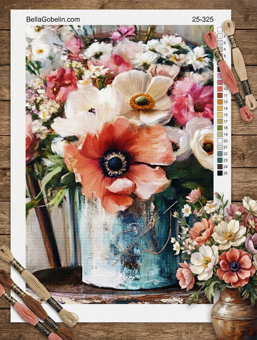 Romantische Sträuße Serie