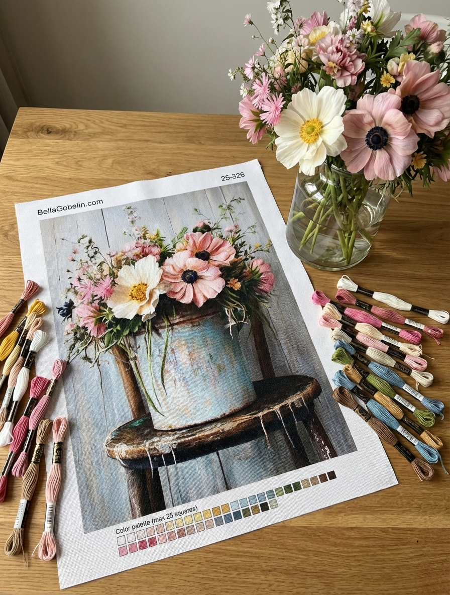 Romantische Sträuße Serie