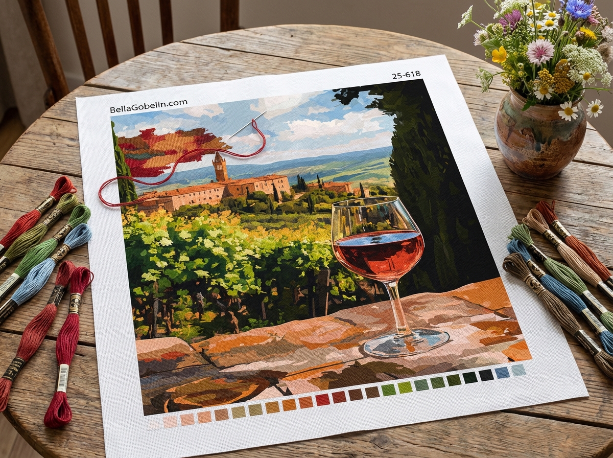 Wunderschönes Toskana, Chianti, Wein