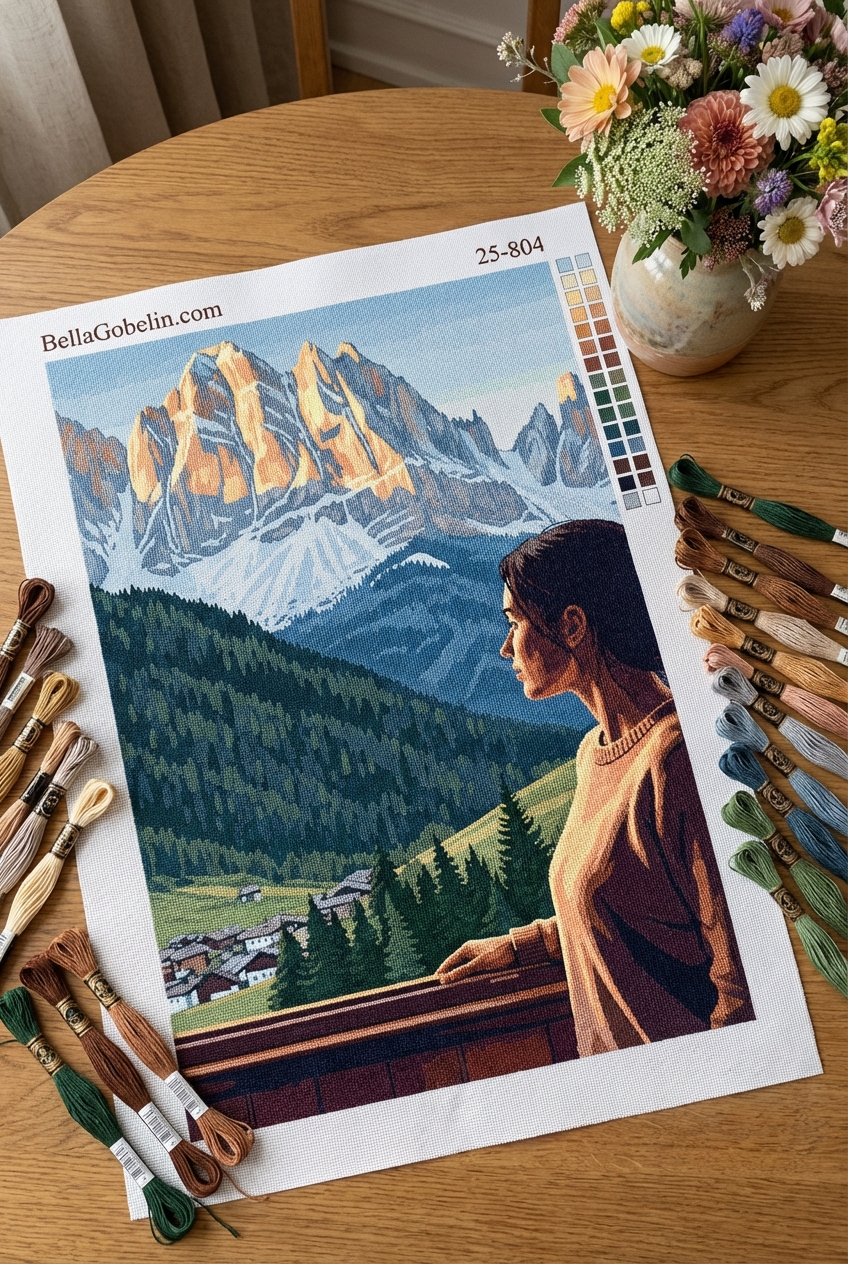 Aussicht auf den Mont Blanc