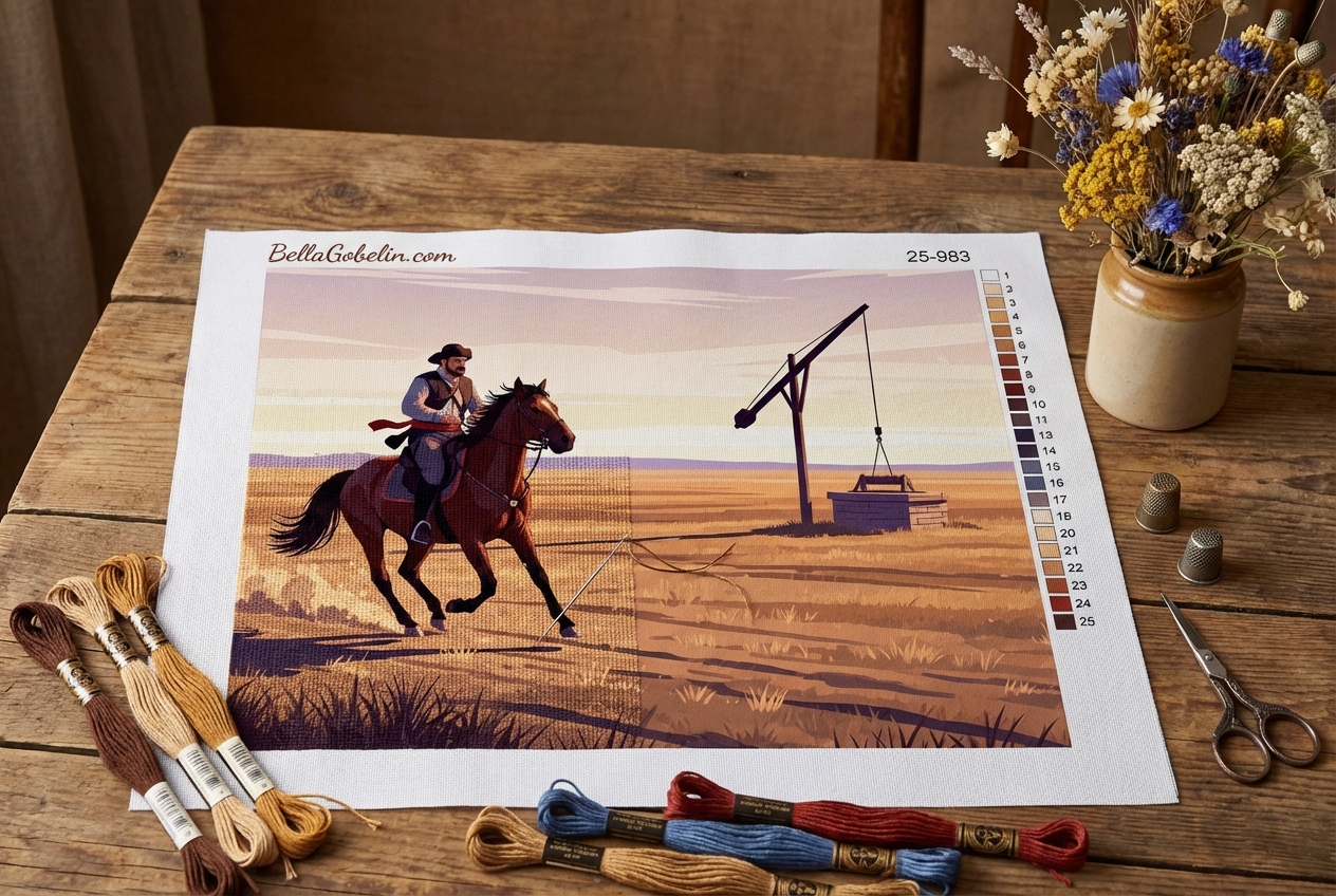 Betyár-Queens-historical Needlepoint