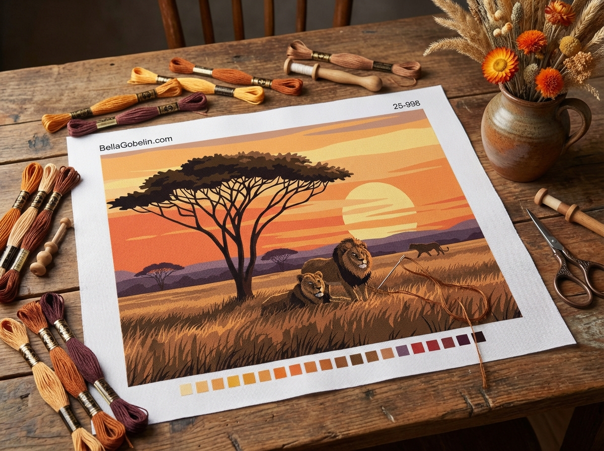 Löwenfamilie - Die Herren der Savanne