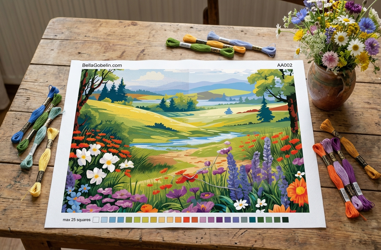 Frühlingblumen auf der Wiese