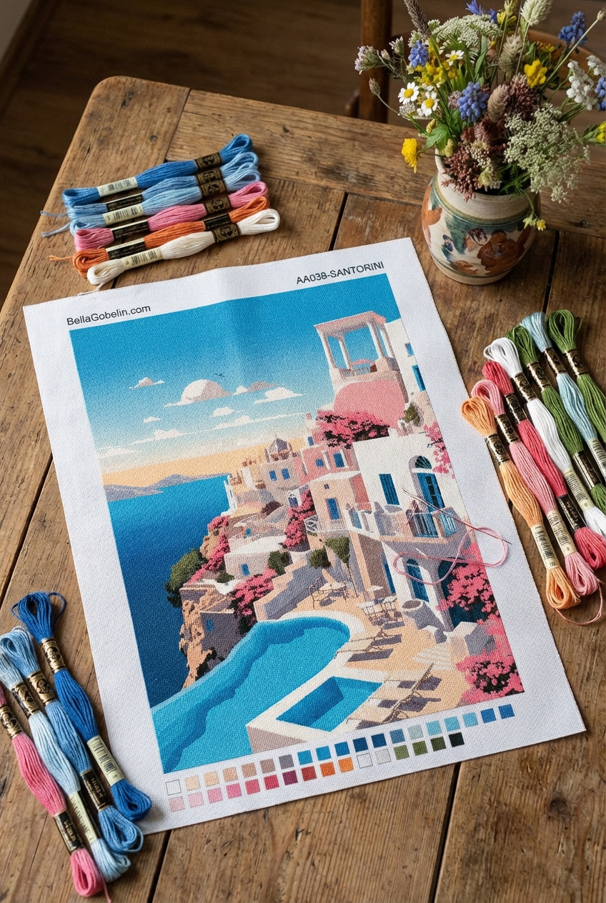 Die Schönheit von Santorini