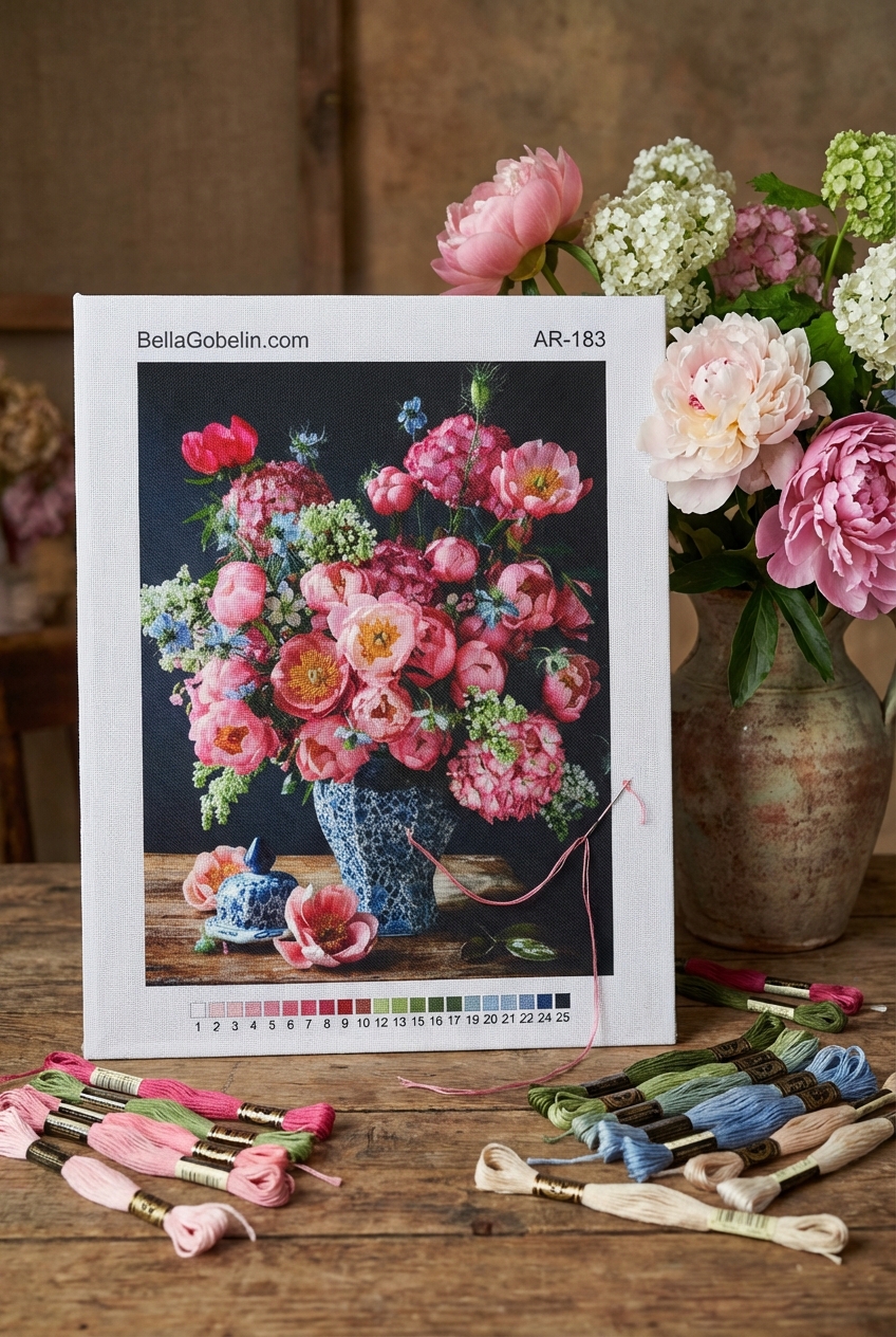 Pfingstrose in der Vase