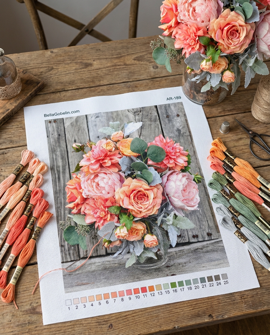 Blumenstrauß in einer Vase