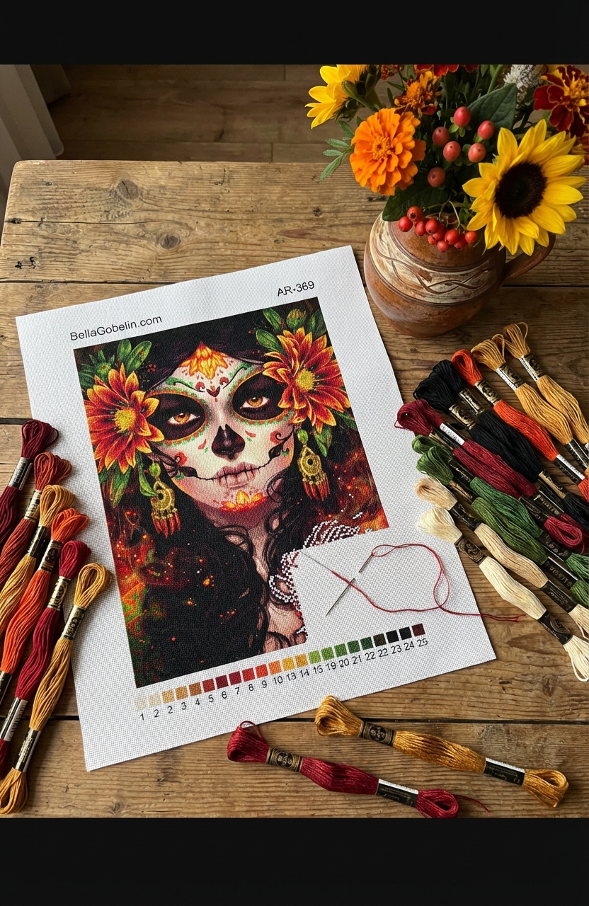 Mexikanisches Halloween-Thema