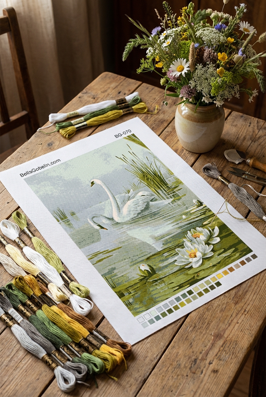 Schwäne auf dem See