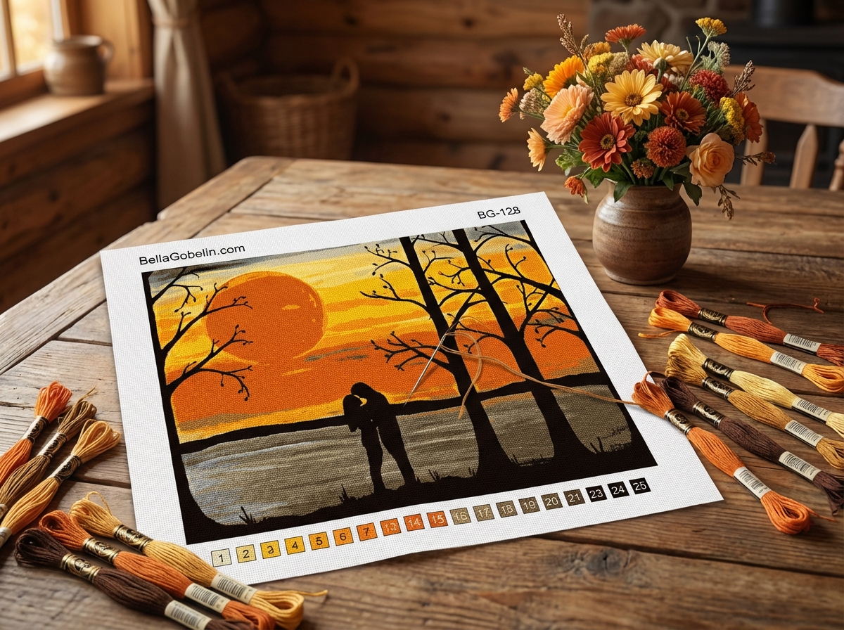 Romantikserie: Liebe im Sonnenuntergang