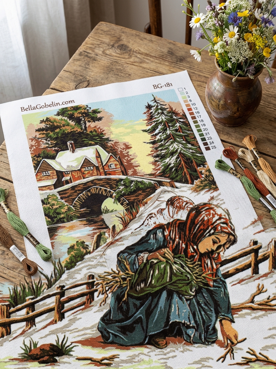 Das Holzsammler-Mädchen