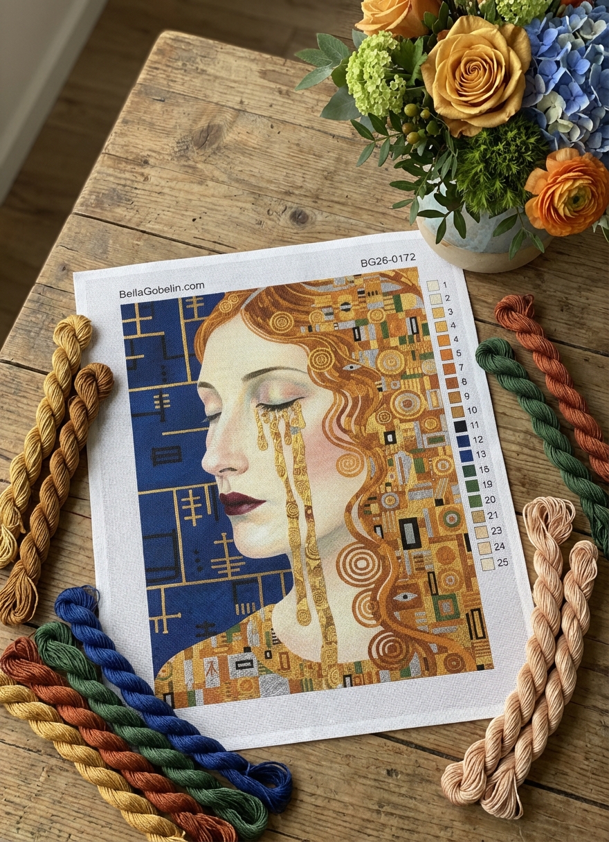 Klimt - Goldene Tränen - Variation 1