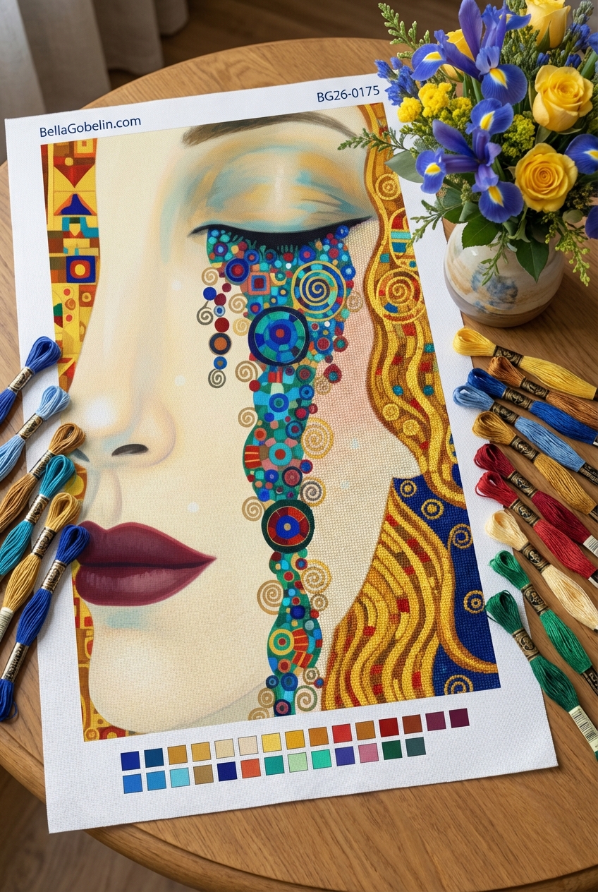 Klimt - Goldene Tränen - Variation 4