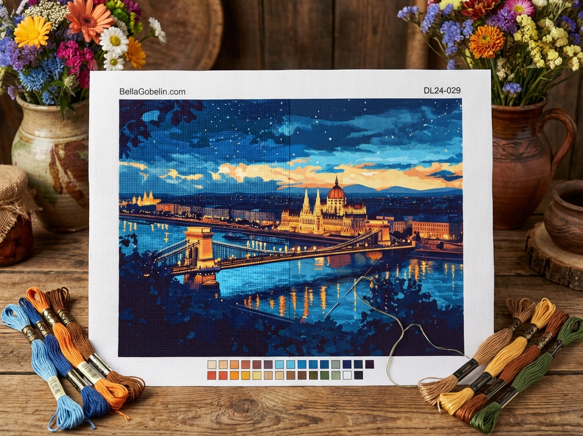 Budapest nachts - Kettenbrücke