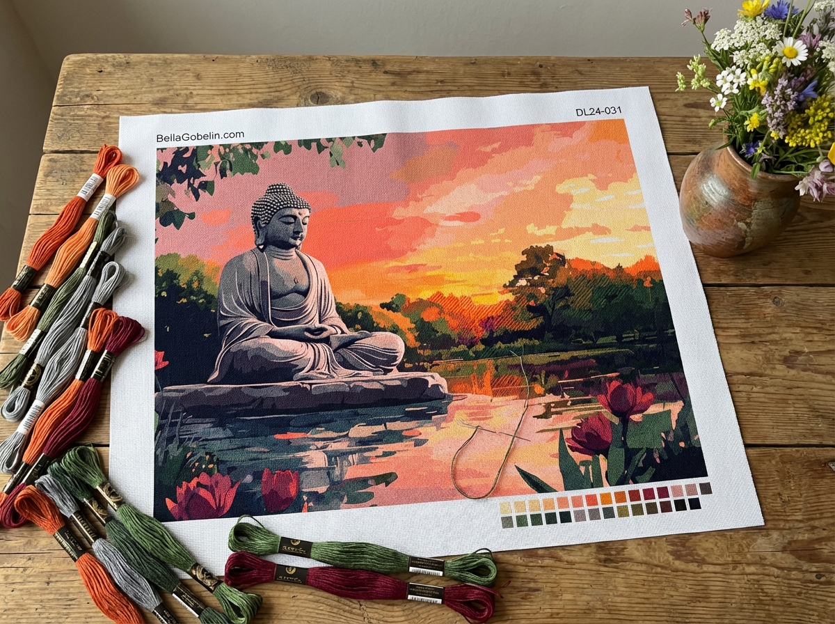 Buddha Statue am See