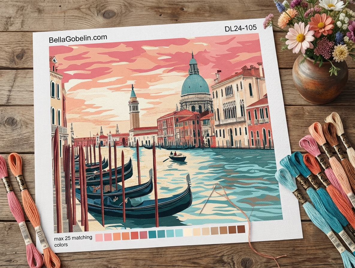 Sonnenuntergang in Venedig