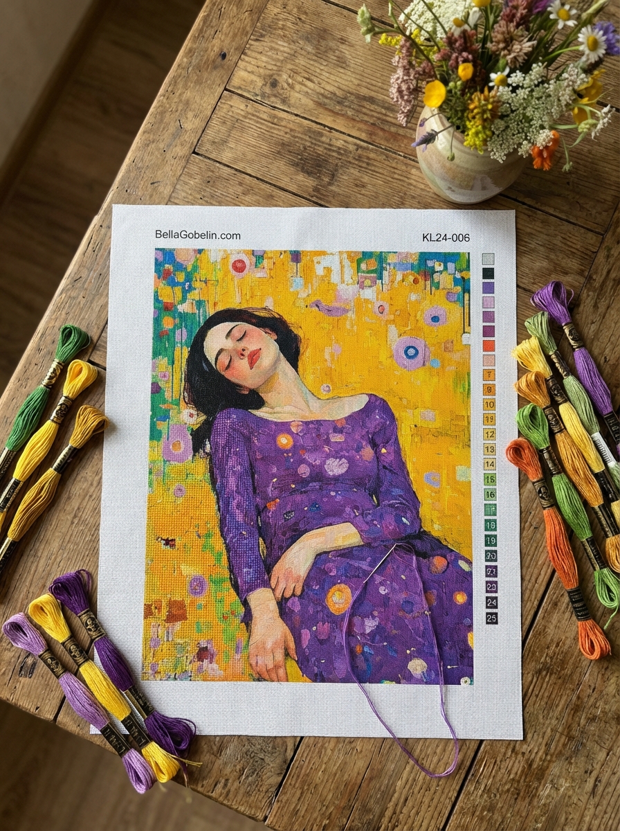Klimt-Stil: Entspannung