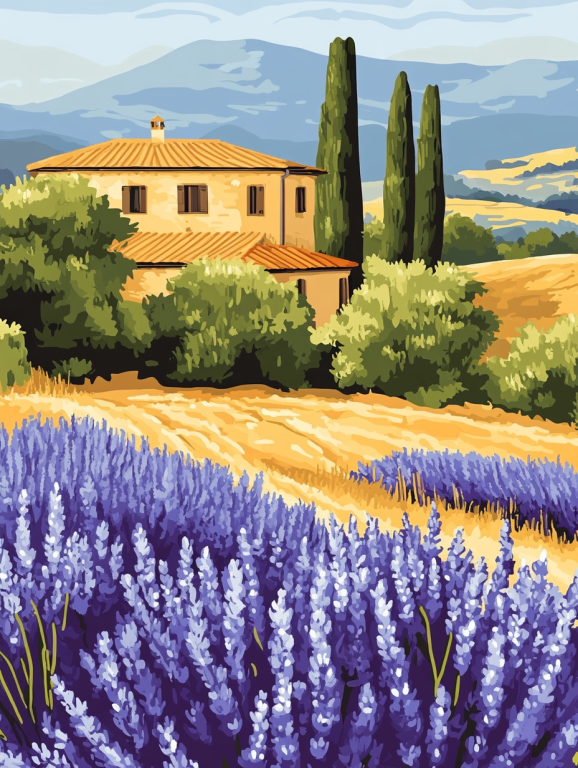 Provence-Landschaft