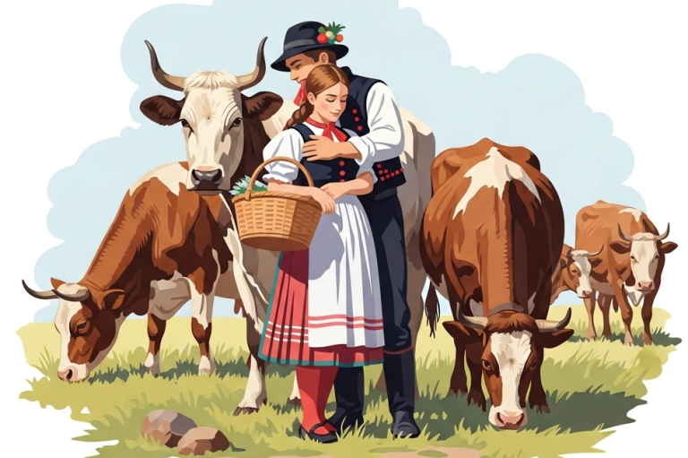 Romantika a legelőn