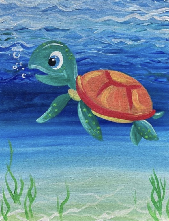 Kleiner Schildkröte