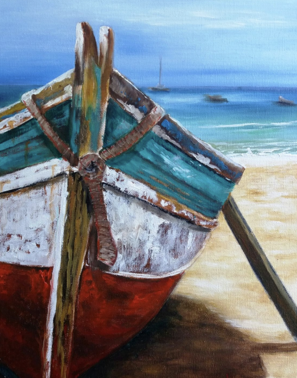 <div class='list-title'>Das einsame Boot</div><div class='list-plustitle'>Gobelin Stickbild - Stickpackung</div>