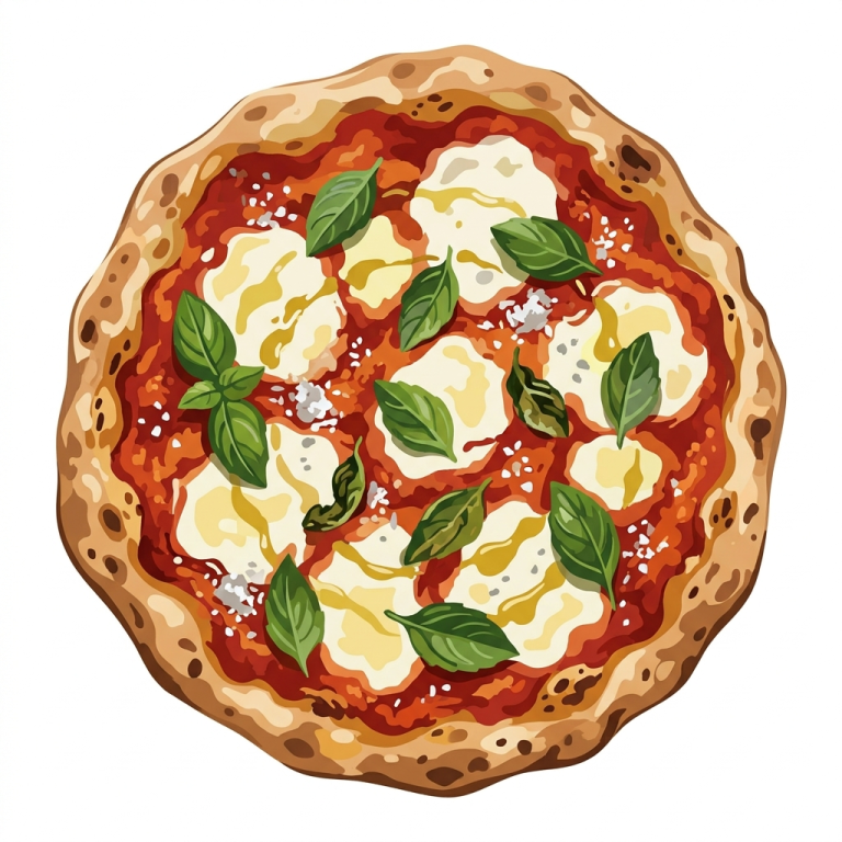 Margherita pizza