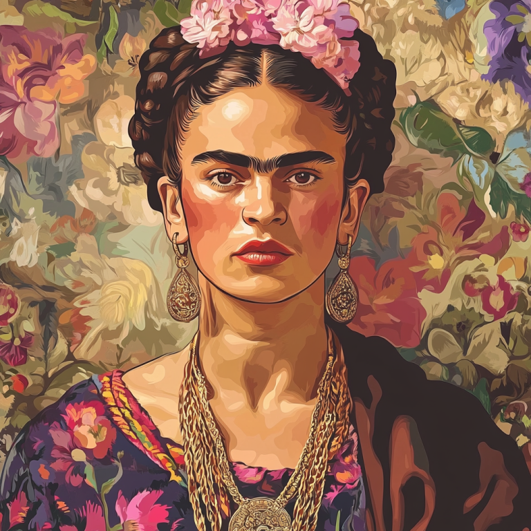 Frida Kahlo portré