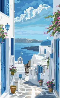 Die wunderbare Santorini