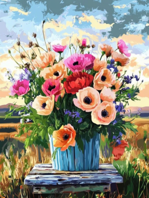 Romantische Sträuße Serie