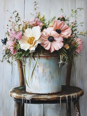 Romantische Sträuße Serie