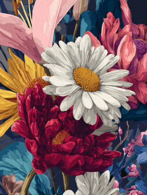 Blumenmuster – 25-620