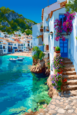 Griechische Stimmung in der Bucht