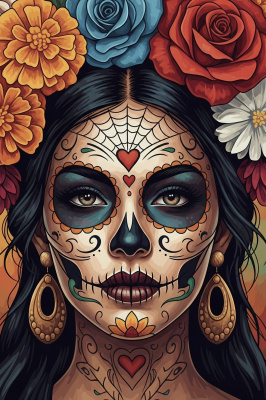 Mexikanische Halloween-Serie