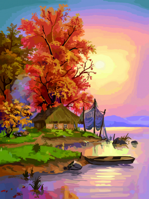 Seeuferlandschaft