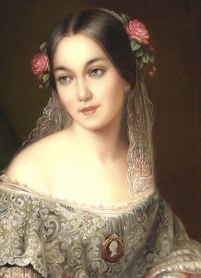 Viktorianisches Damenportrait