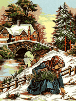 Das Holzsammler-Mädchen