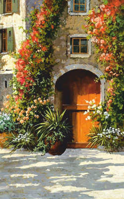 Mittelmeersstraße - Hochformat 1.