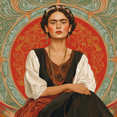 Frida Kahlo Porträt