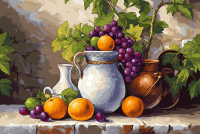 Obst auf der Fensterbank