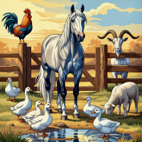 Freunde im Hühnerhof