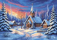 Weihnachtsthemen Reihe