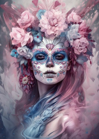 Mexikanisches Halloween-Thema