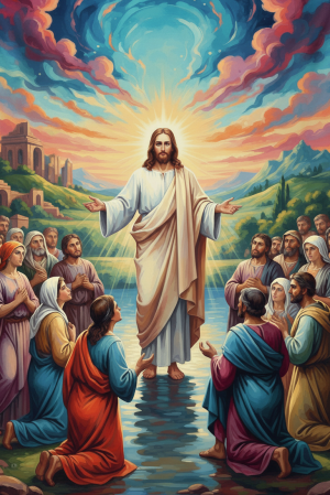 Jesus und seine Jünger