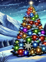 Wunderbaum in den Bergen