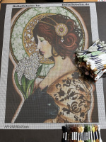 Bild im Stil von Alphonse Mucha