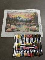 Seerosen im Gebirgssee